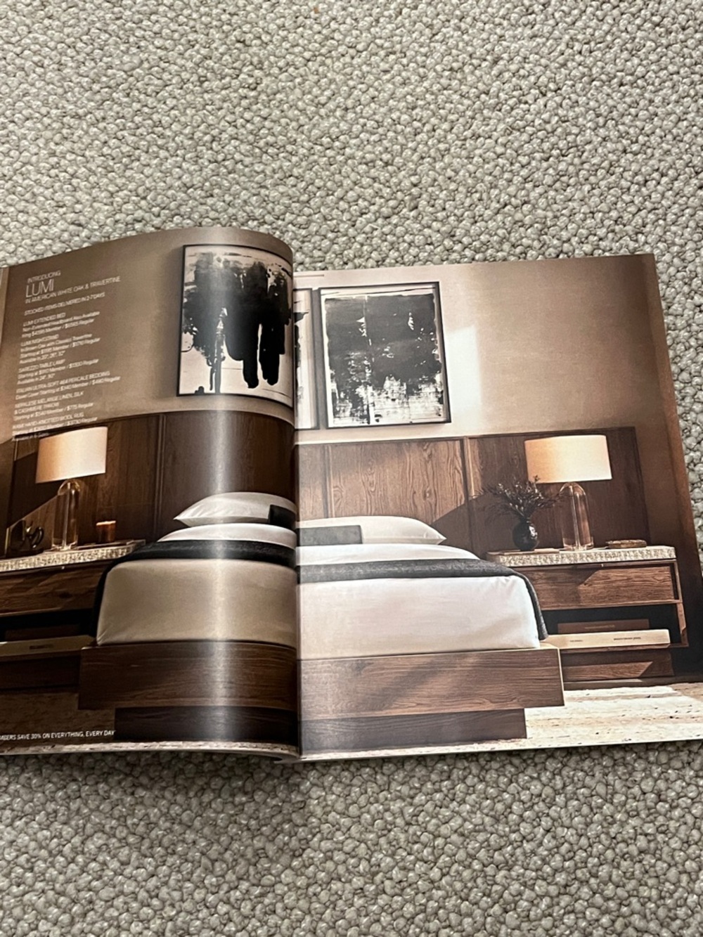 RH Restoration Hardware "Modern" Catalog - Like a Home Décor Coffee Table Book - Picture 7 of 13